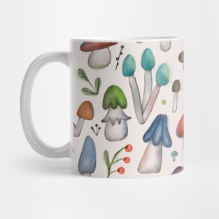 Watercolor mushrooms Mug